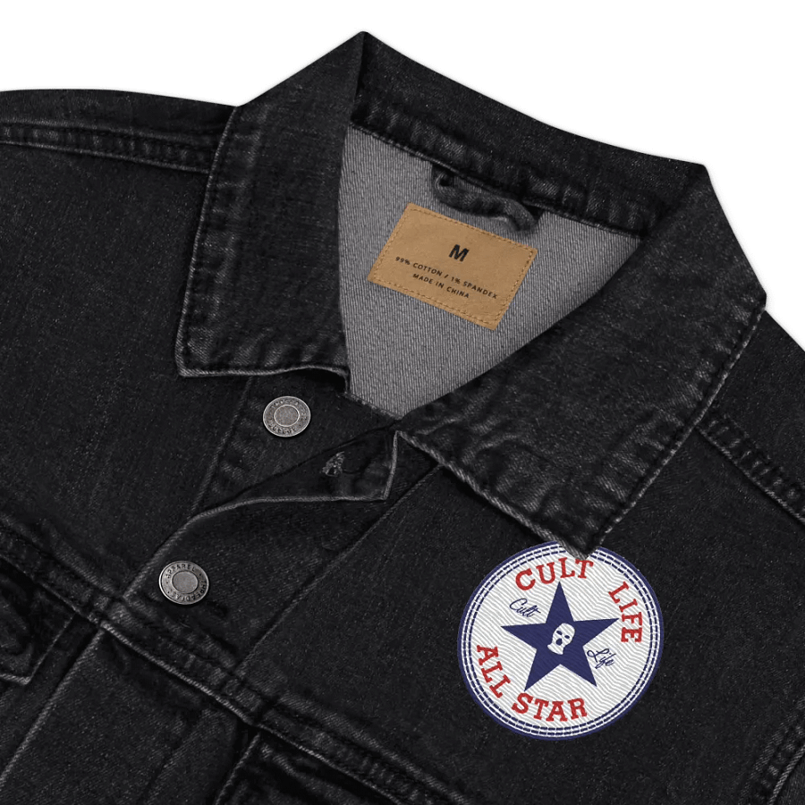 CULT LIFE ALL STAR DENIM BLACK product image (2)