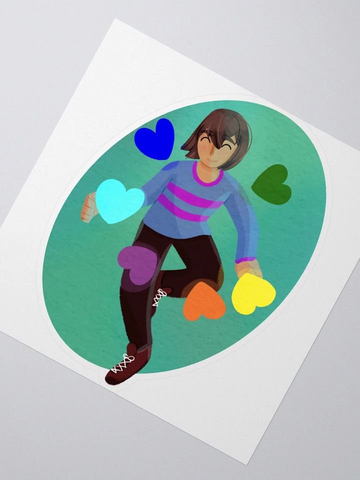 Dancing Frisk - Sticker product image (2)