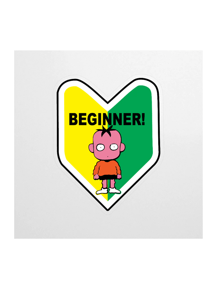 Beginner Driver Sticker product image (1)