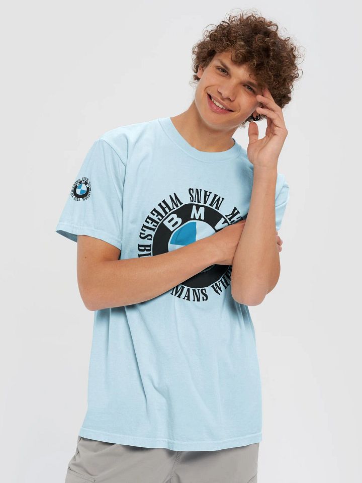 Black Mans Wheels | Garment-Dyed t-shirt product image (2)
