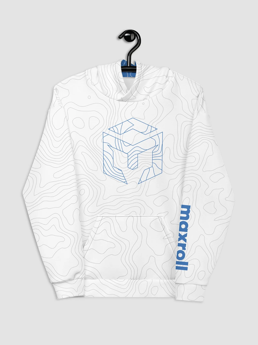 Maxroll Abstract White Hoodie product image (5)