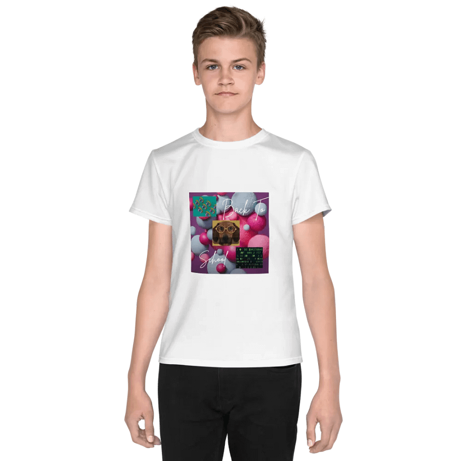 Vivid Youth Crew Neck T-Shirt product image (1)