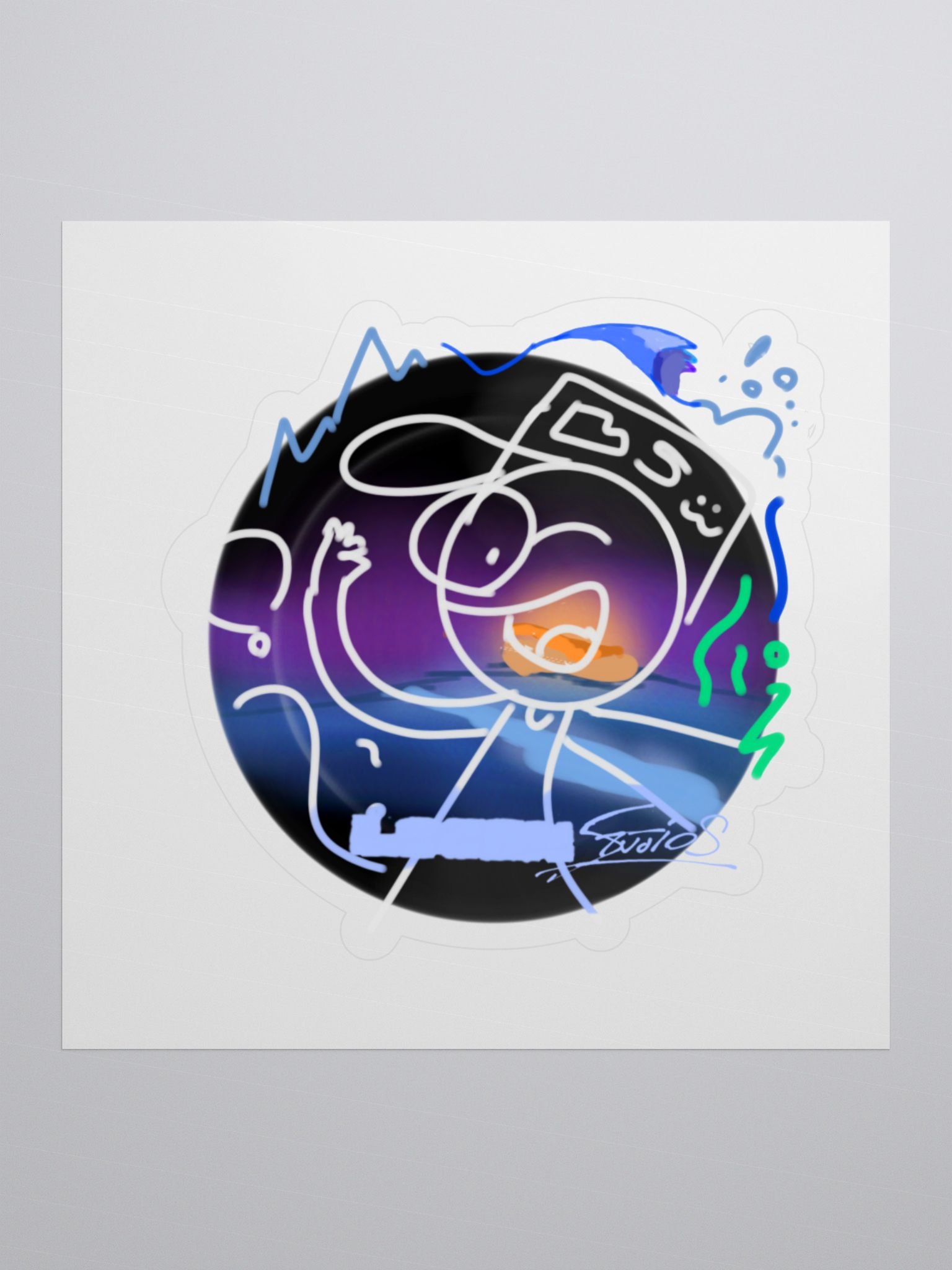 Logan Studios - The Dedicated Sticker product image (1)