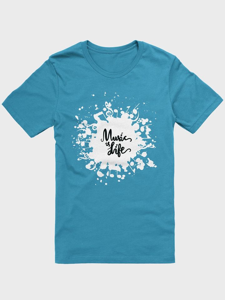 Music is Life White product image (1)