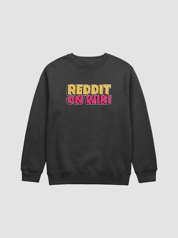 Reddit On Wiki Premium Crewneck Sweatshirt product image (1)