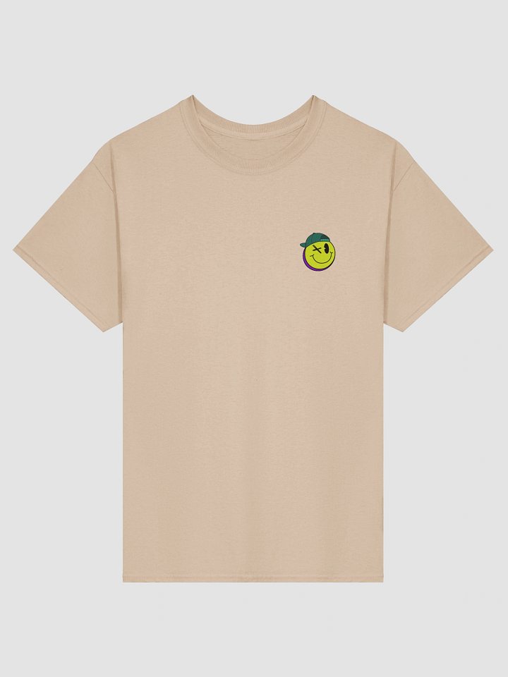 90s 'Stay Historical' Smiley T-Shirt – Heavyweight Retro Cotton Tee (Light) product image (2)