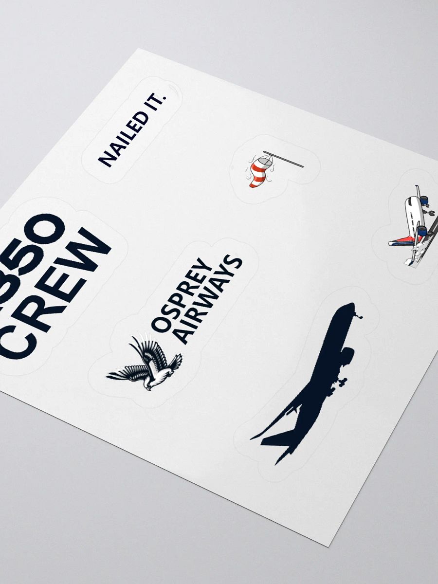 A350 Crew Sticker Set product image (9)