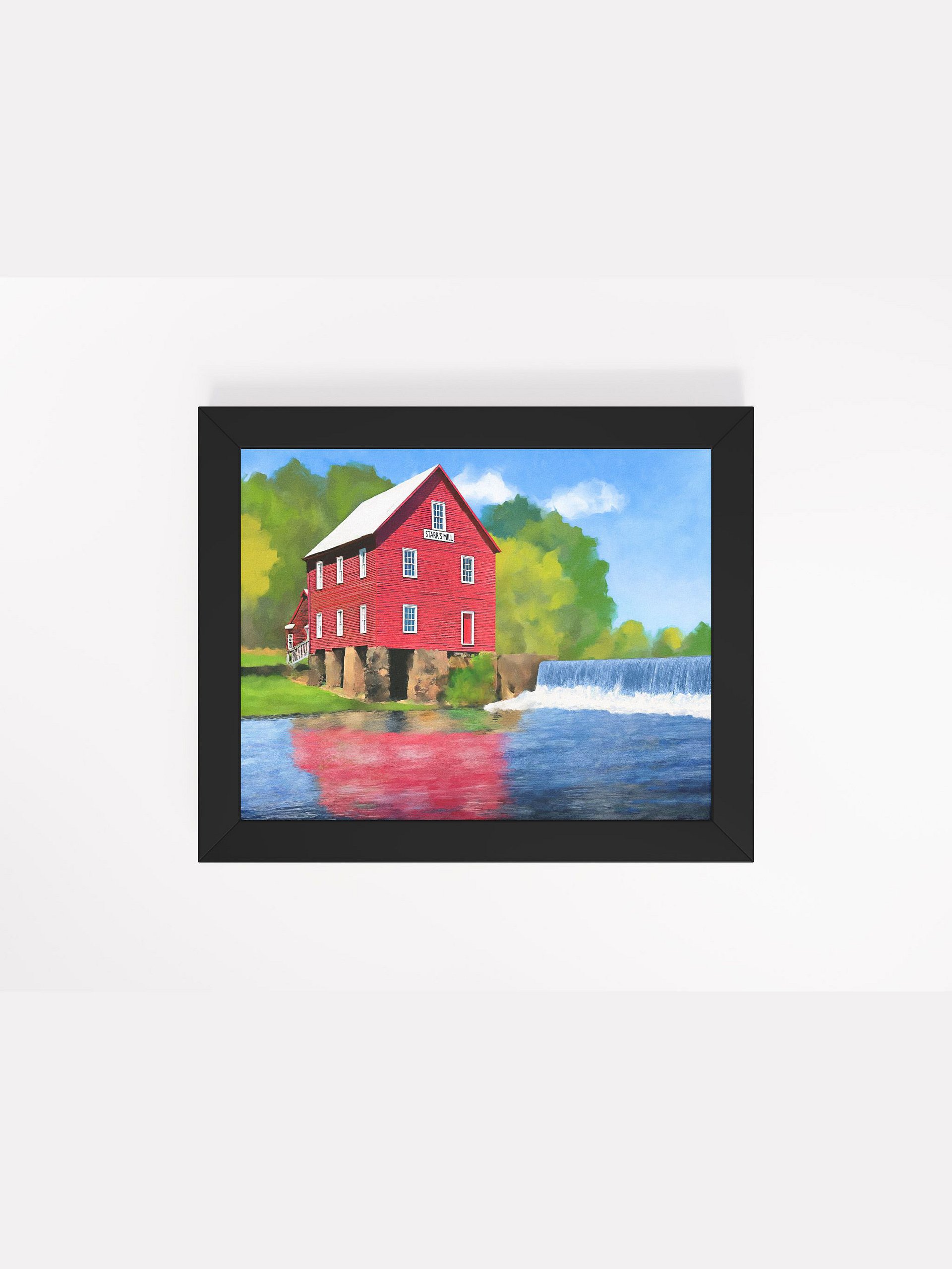 Starr’s Mill – Georgia Studio Framed Print product image (1)
