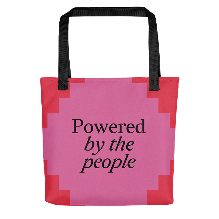 Powered by the People Tote (Red/Pink) product image (2)