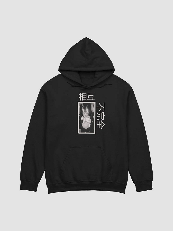 black & white kenji pullover hoodie product image (1)