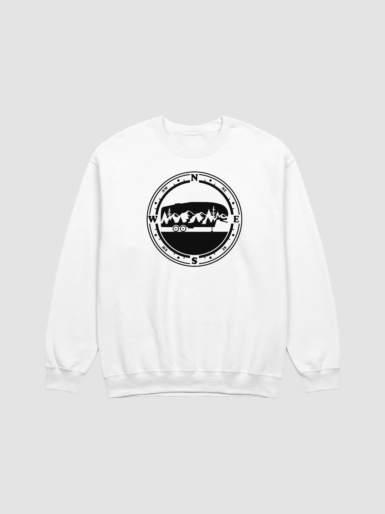 5th Wheel Camper Gildan 18000 Crewneck Sweatshirt product image (14)