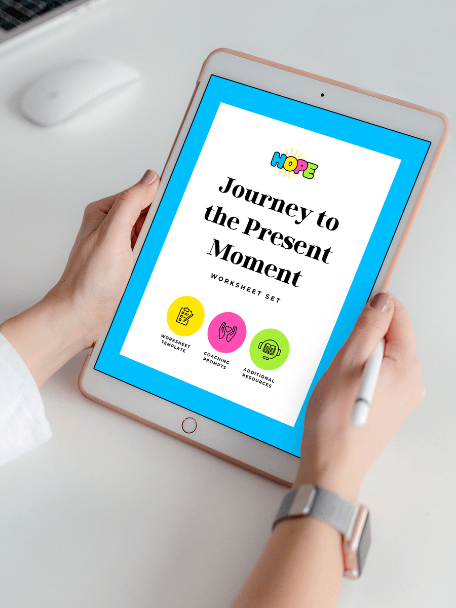Journey to the Present Moment: Mindfulness Worksheet Set product image (3)