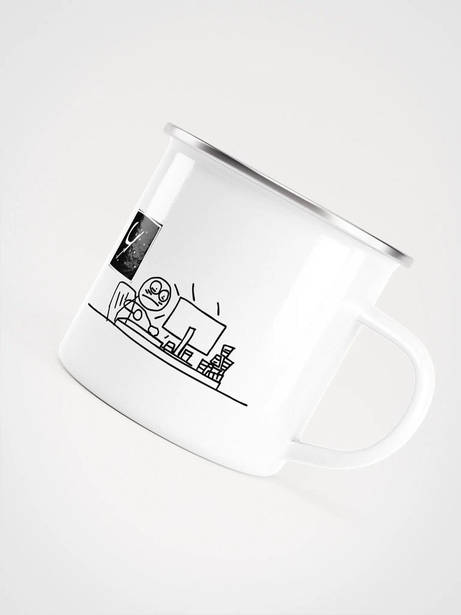 Over Productive Enamel Mug product image (5)