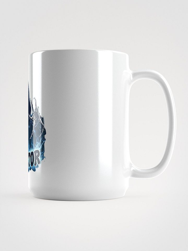 AD Ribbon Logo White Glossy Mug product image (1)