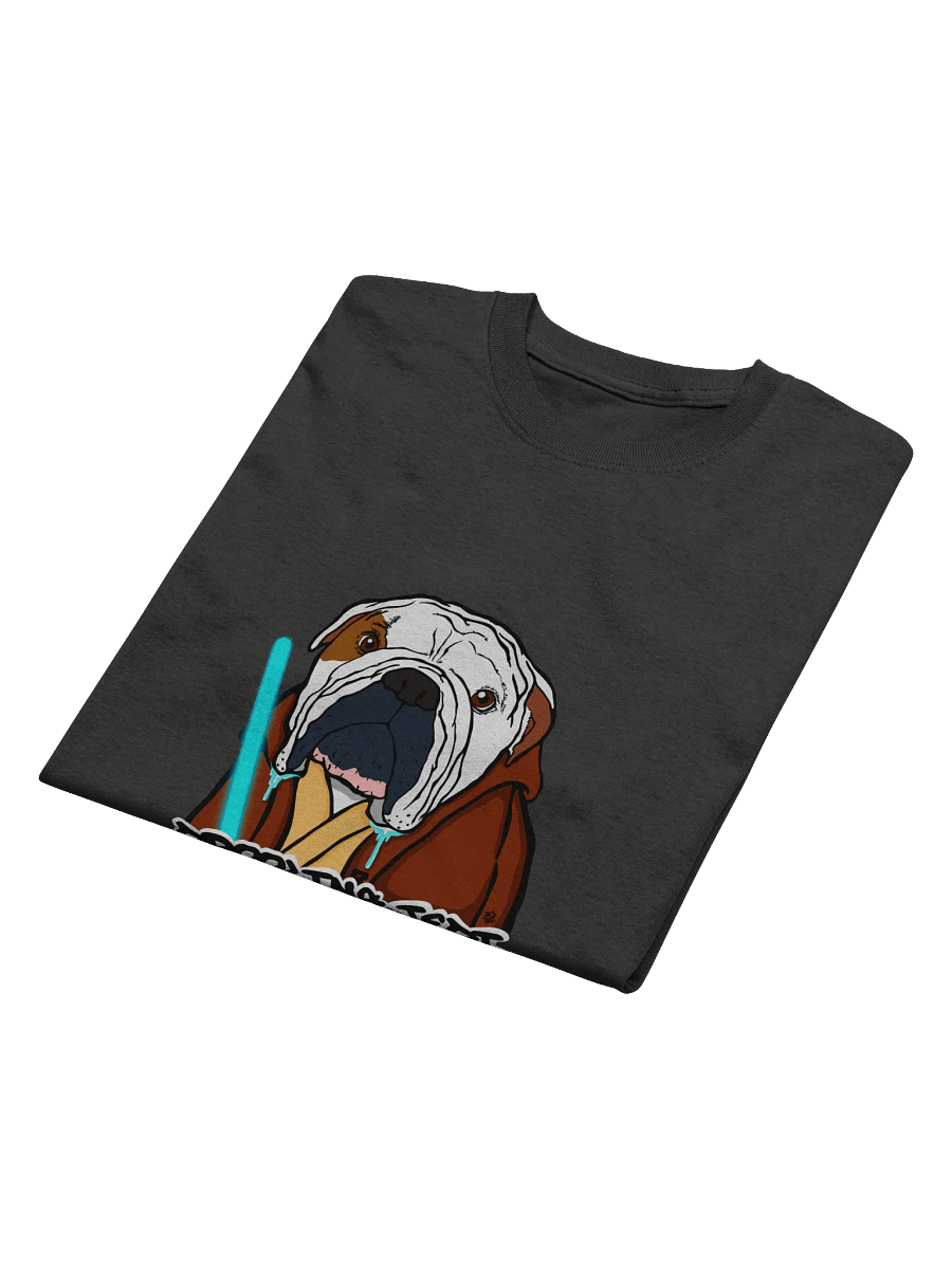 Drooling Jedi Bulldog T-Shirt product image (4)
