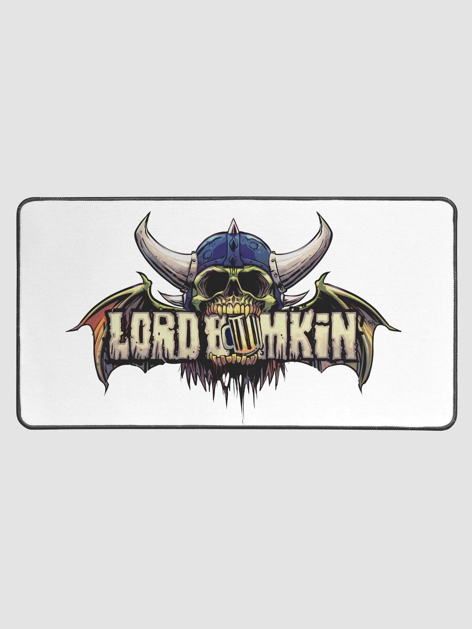 Halloween logo Desk mat product image (1)