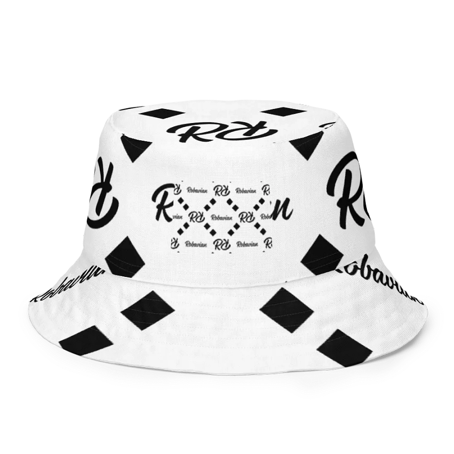 Robavian Black and WhiteBucket Hat product image (5)