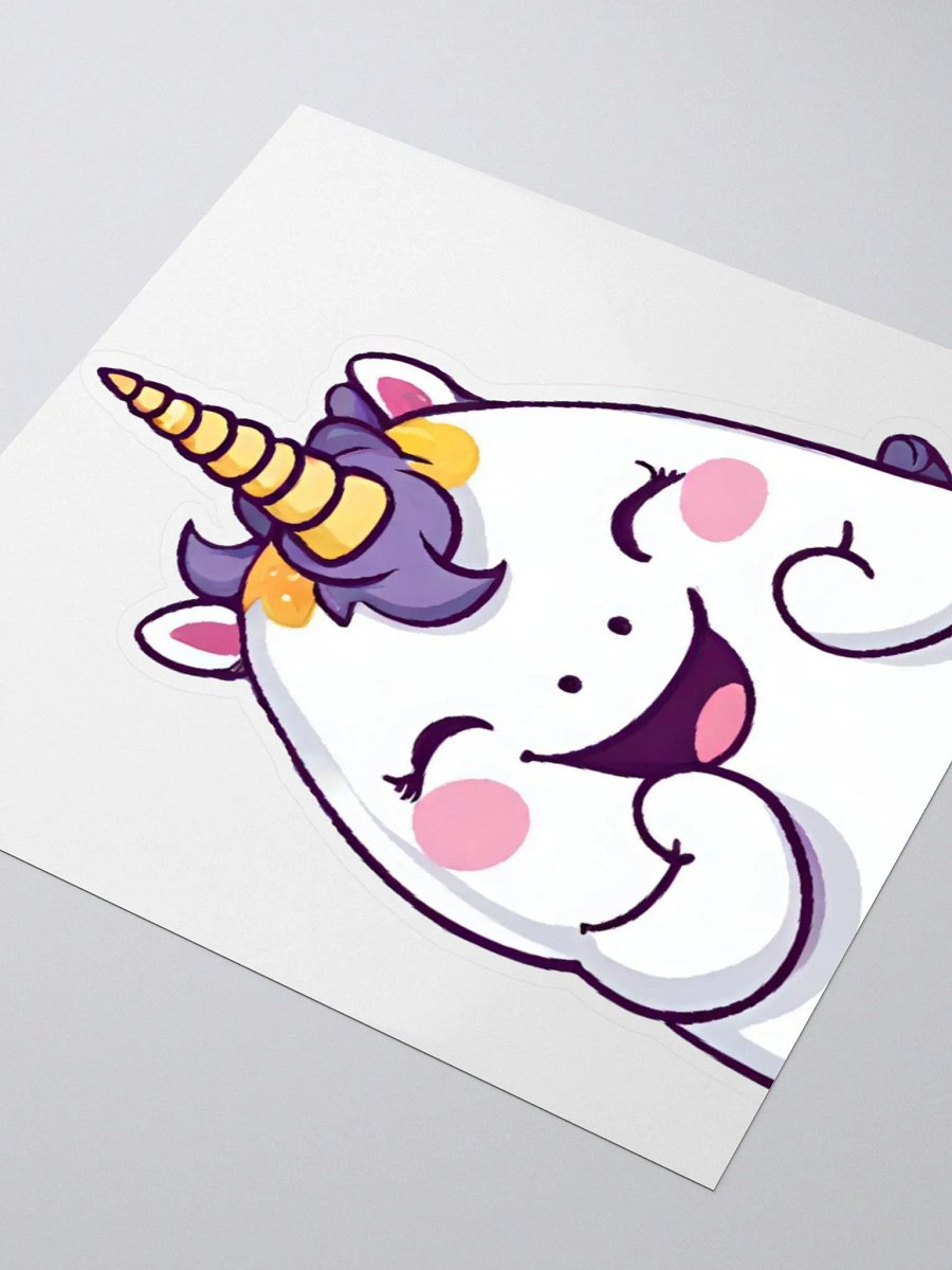 Unicorn Giggle Sticker product image (3)