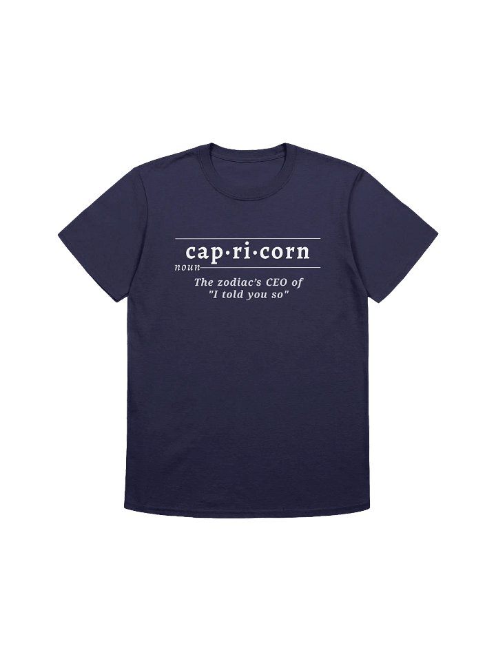 Capricorn Def Unisex Tee v2 product image (1)