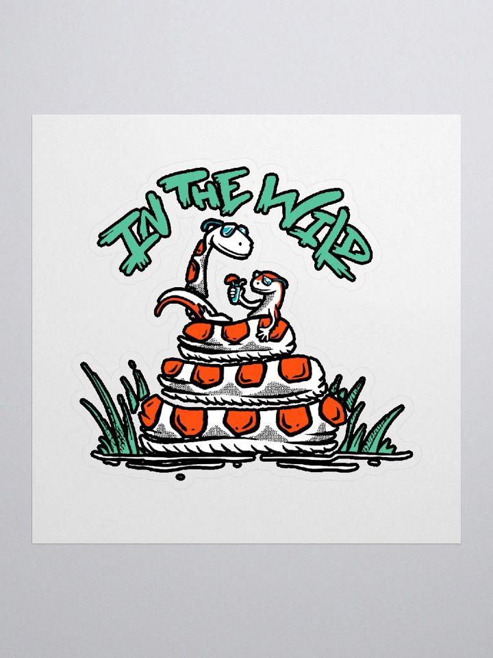 Snake & Salamander Sticker product image (1)