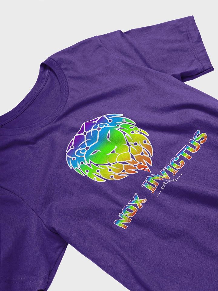 Nox Invictus Alliance Lion - Rainbow - Soft Soft Unisex T product image (1)