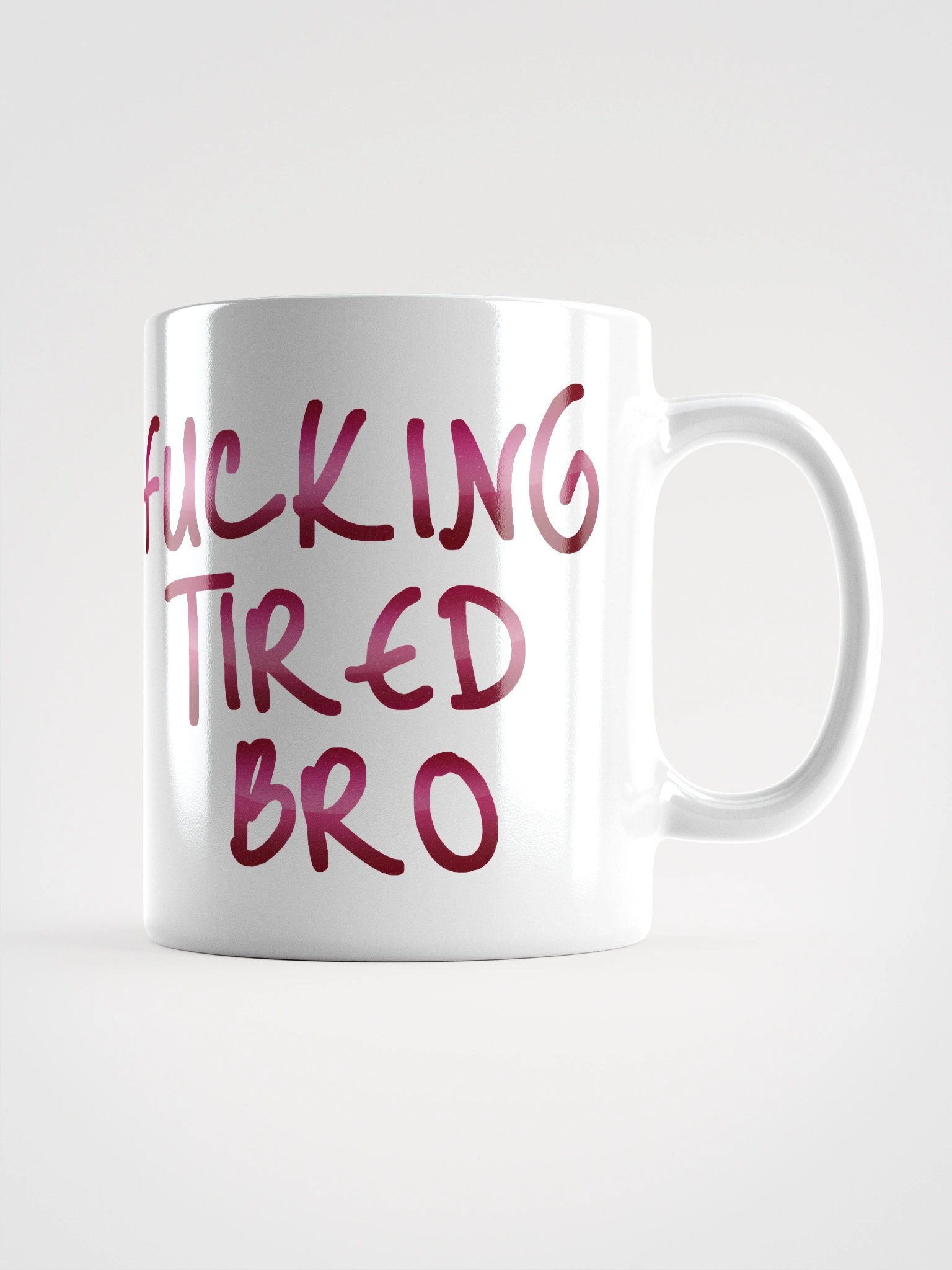 Big Tired - White Mug product image (1)