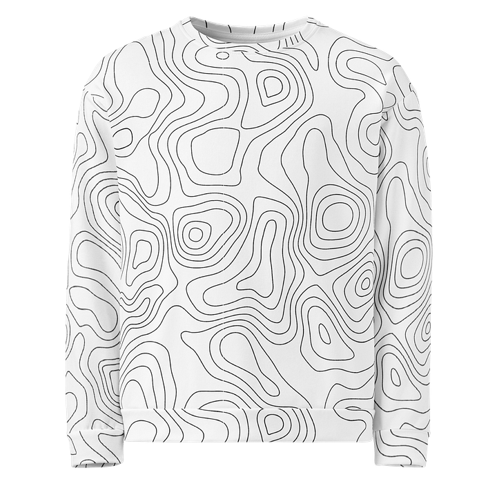 topographic sweatshirt product image (1)