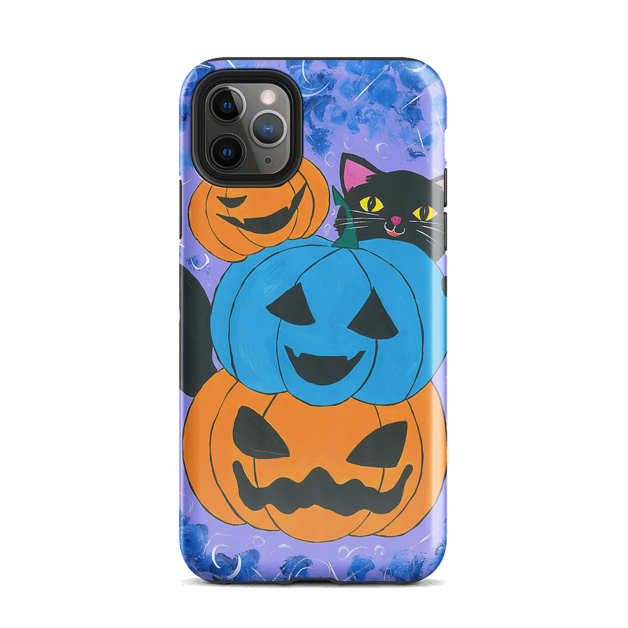 Halloween party (art by Dina R.) acrylic painting picture - Tough Case for iPhone product image (26)