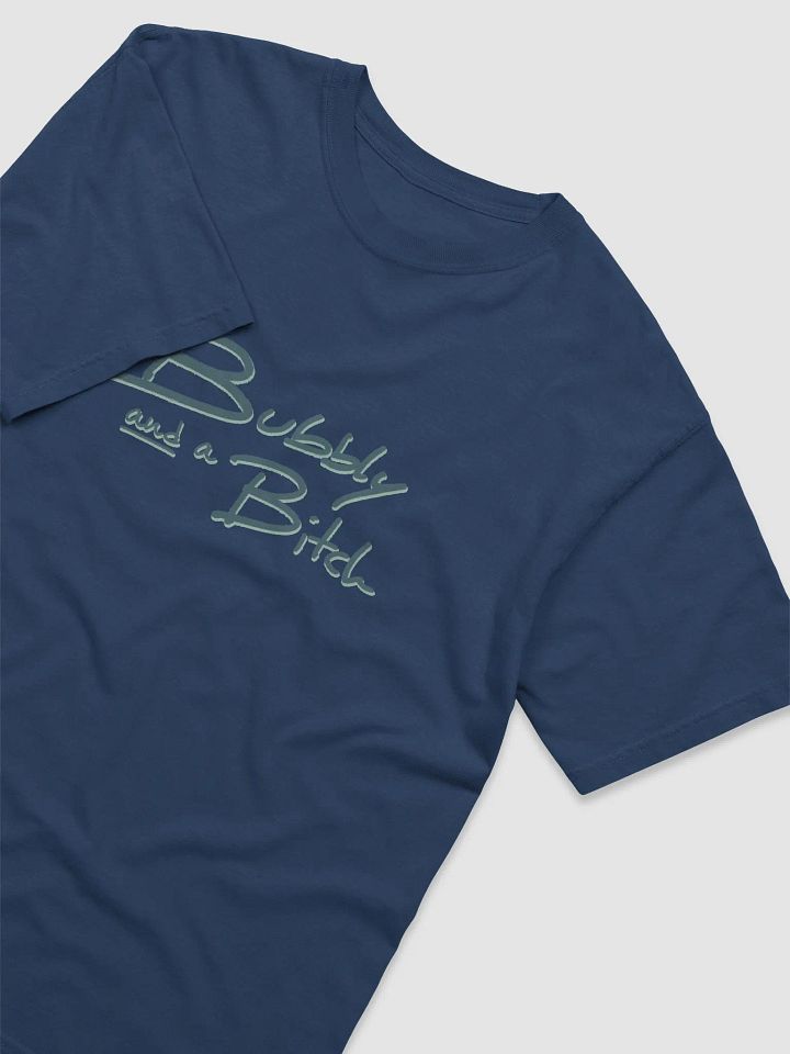 Bubbly and a B*tch (fir shadow design) garment-dyed tee product image (17)