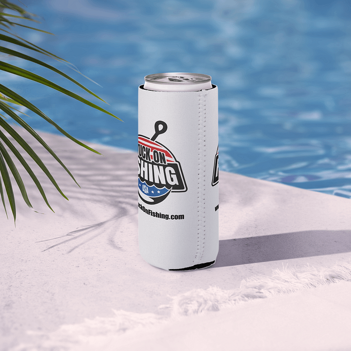 Stuck On Fishing Koozie product image (1)