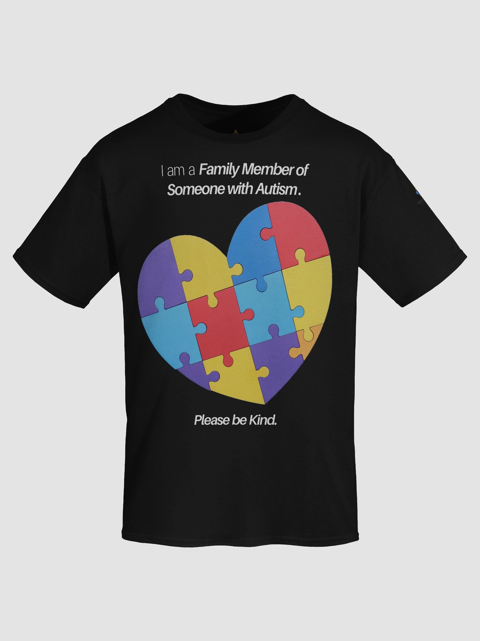 I am a Family Member of Someone with Autism. Please Be Kind T-Shirt product image (7)