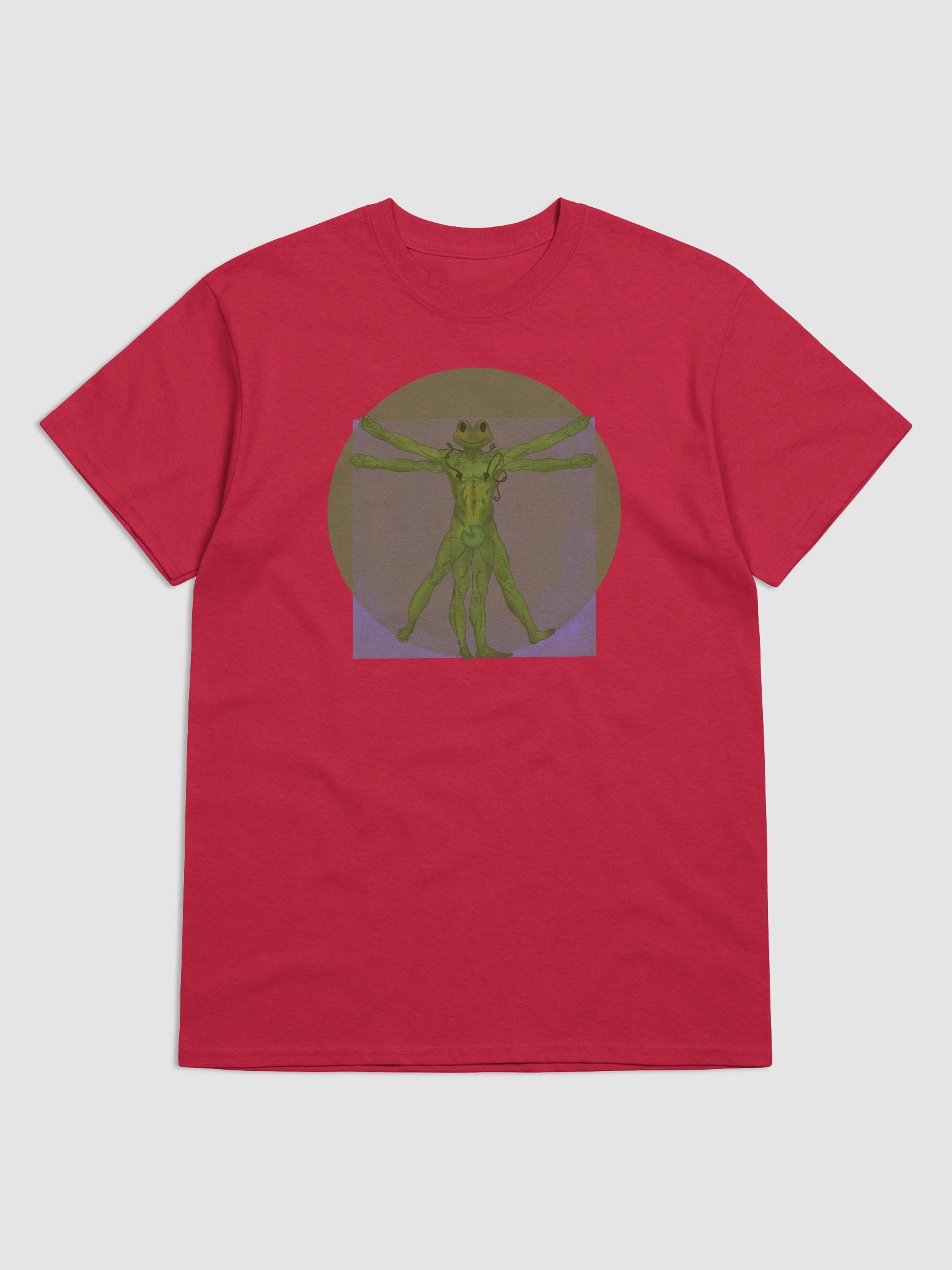 Virtruvian Frog Tee BRIGHTS product image (5)