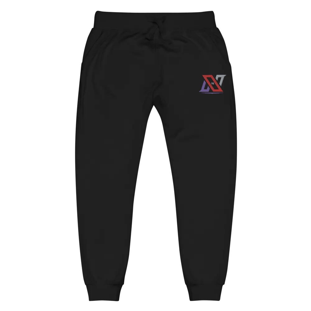 Fleece Sweatpants w/purple logo product image (1)