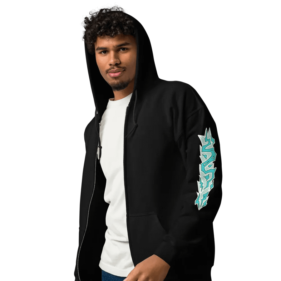 Zinogre (Alt Design) Zip-Up Hoodie product image (10)