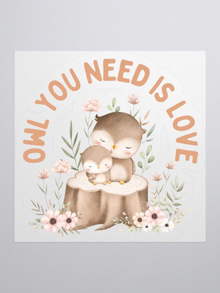 Owl You Need Is Love Sticker Set product image (3)