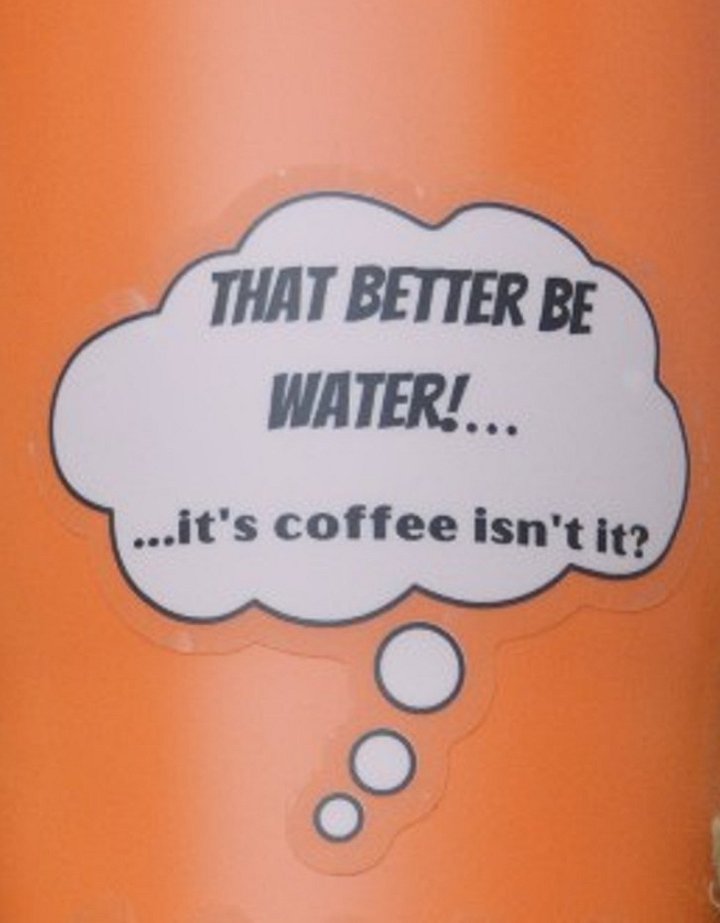 That Better Be Water! Sticker product image (1)