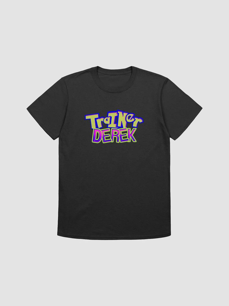 TrainerDerek Synthwave Logo Tee product image (1)