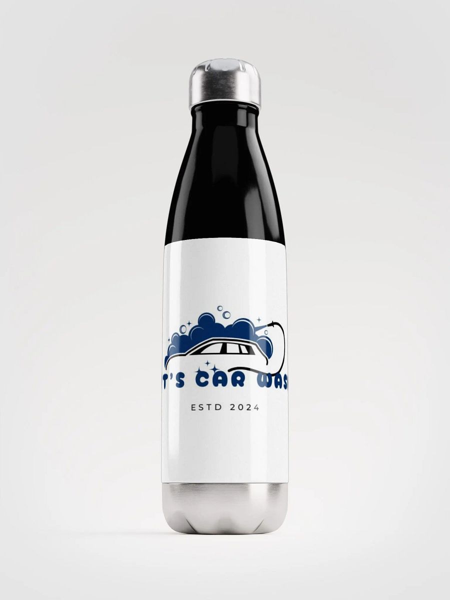 TT's Car Wash Stainless Steel Water Bottle product image (1)