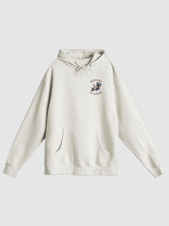 Day Drinking Raccoon Hoodie product image (1)