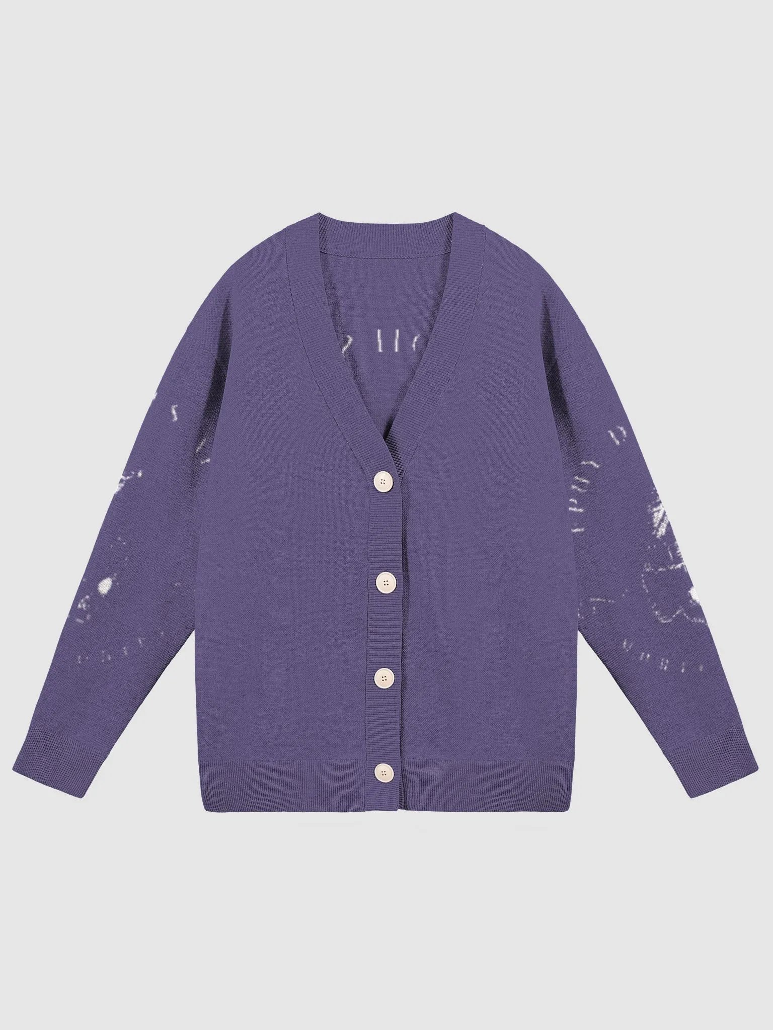 The Heritage Collection Knit Lilac Cardigan product image (1)