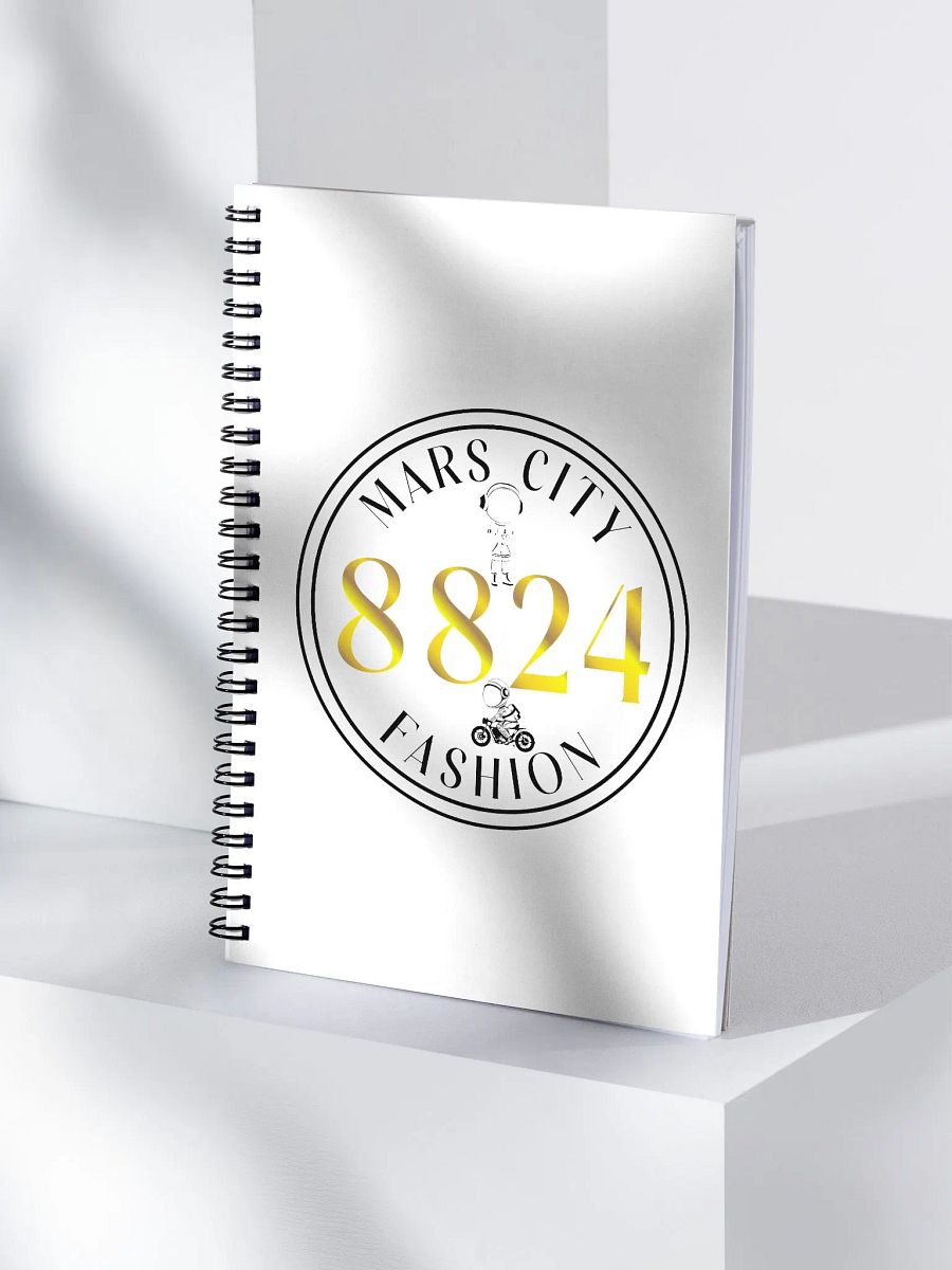 MARS CITY FASHION & RIDING CLUB LOGO BRAND NOTEBOOK product image (4)