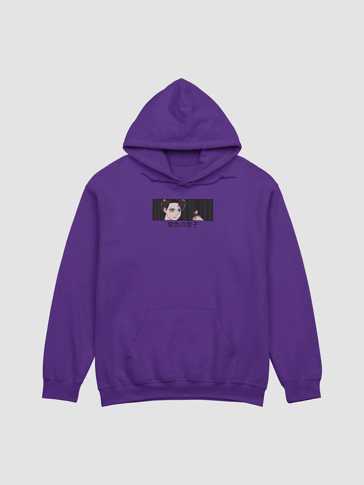TDreads "PURPLE SON" Unisex Printed Relaxed Fit Hoodie product image (1)