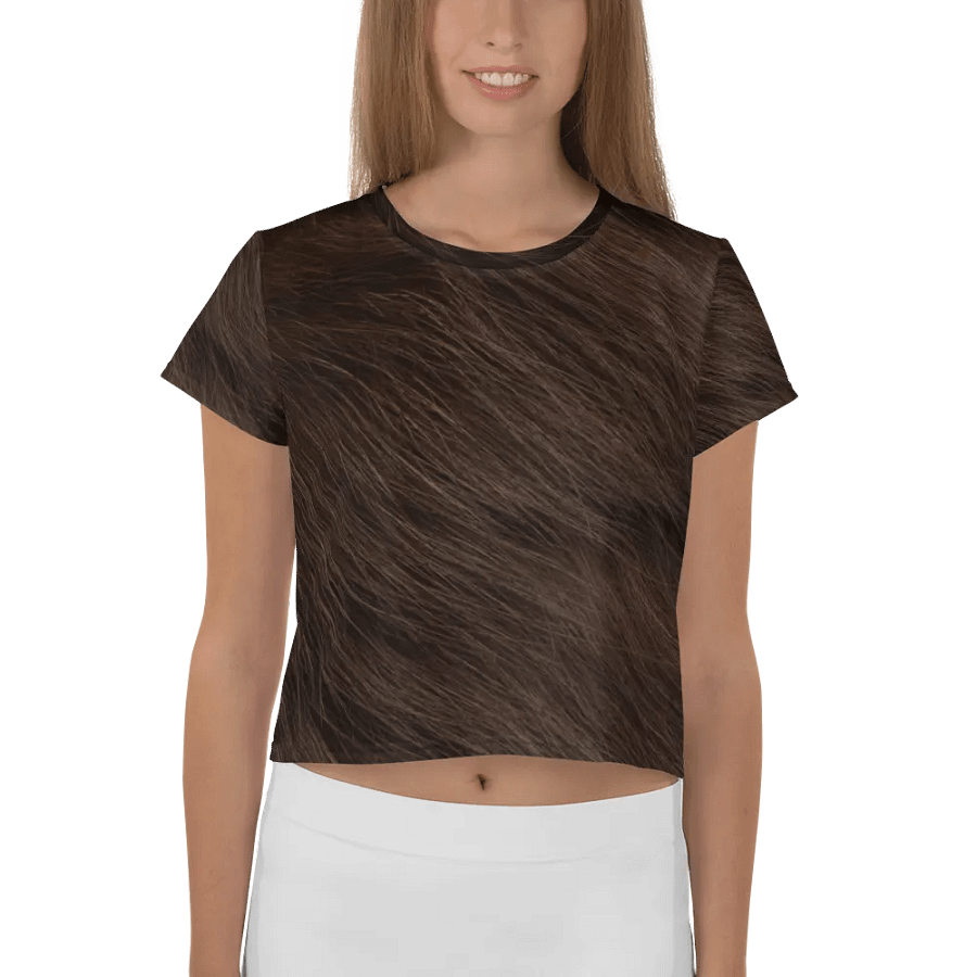 Havana Brown Cat Crop Tee product image (1)