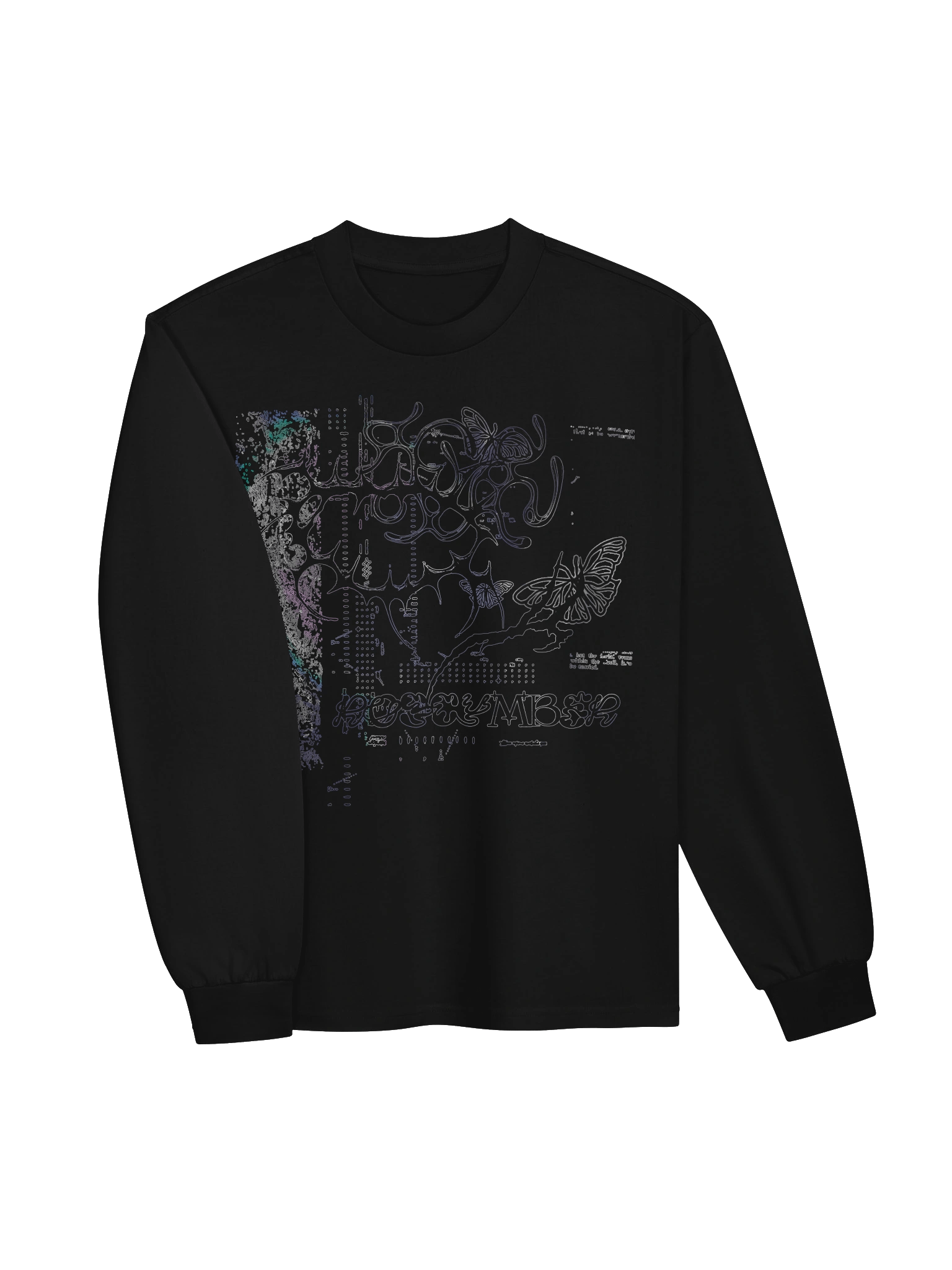 Foil front and back sweater product image (3)