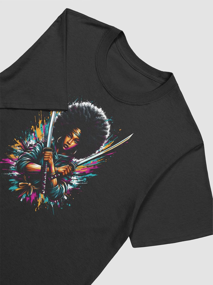 Afro Samurai Warrior Girl T-Shirt product image (3)