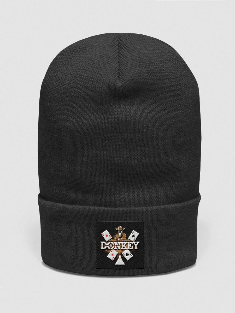 Ace of Spades Donkey Cuffed Beanie product image (1)
