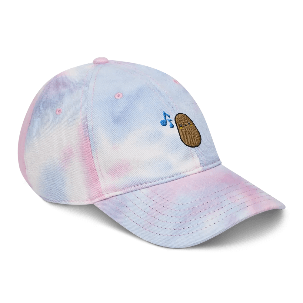 Embroidered Singing Potato Tie-Dye Hat product image (45)