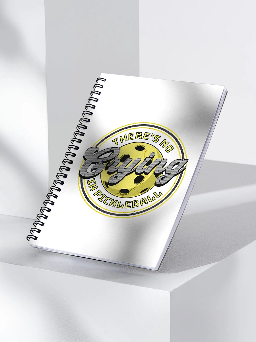 No Crying In Pickleball Spiral Notebook product image (3)