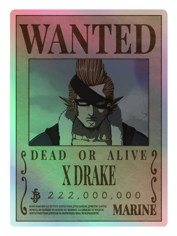 X Drake Holographic Sticker Sheet product image (2)