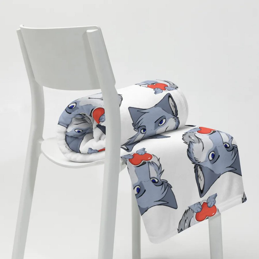 Heart spam throw blanket product image (20)